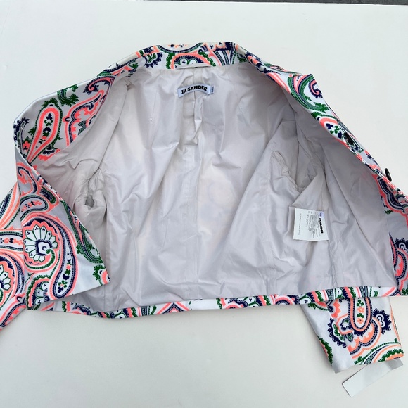 NWT Jil Sander Le Chatelier Paisley print blazer - Picture 10 of 16